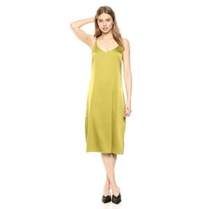 The Drop Women's Ana Silky V-Neck Midi Slip Dress